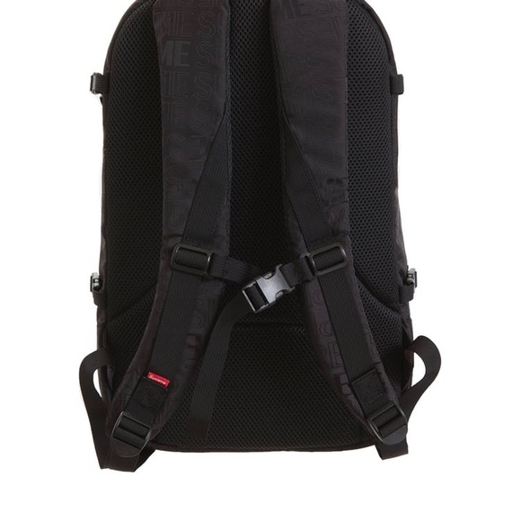 Supreme Black Backpack SS19